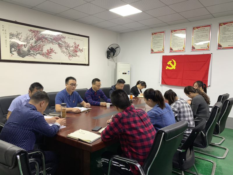 檢測公司黨支部召開“不忘初心、牢記使命”專題組織生活會